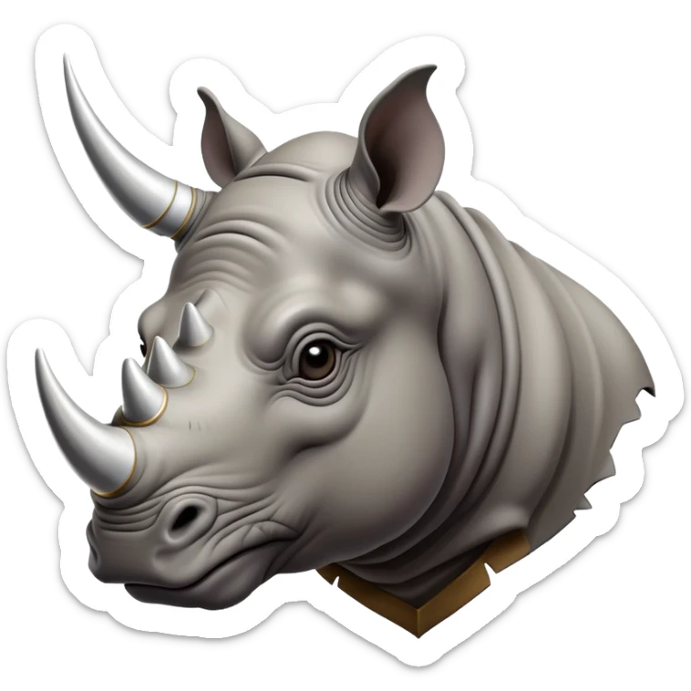 cinematic-noble-rhinoceros-portrait-emoji,-poised-and-regal,-with-a-massive,-powerful-build-and-a-thick,-deep-set-soulful-piercing-eyes,-simplified-yet-sharp-and-sophisticated-features,-highly-detailed, large eyes sticker
