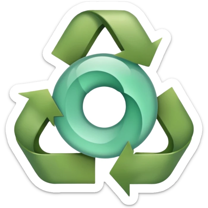 An emoji for mental wellness, calming, mystical for Reclaim.  Not a person, an object or symbol. something along the lines of recycle, reuse, RECLAIM sticker