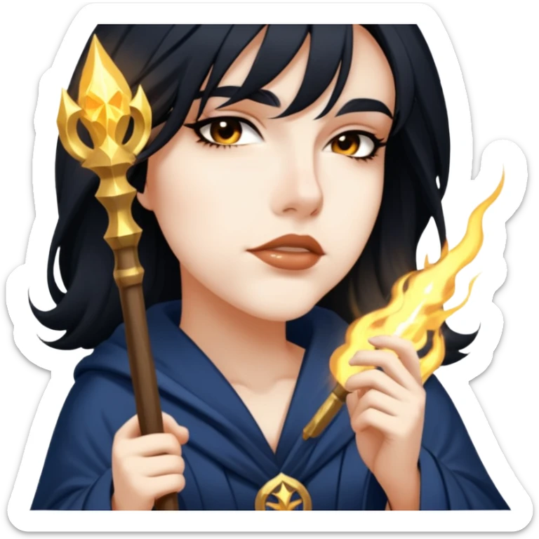 Stormcaller Wizard sticker