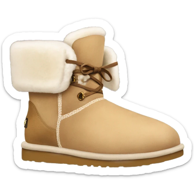 Ugg shoes sticker