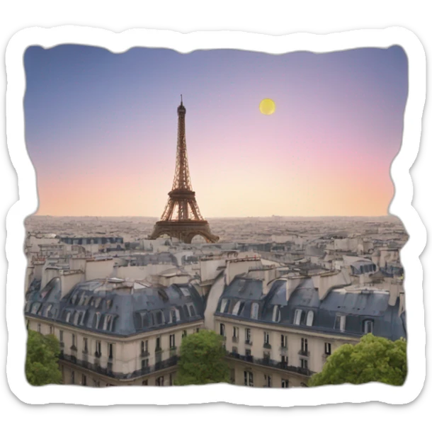 Paris sticker