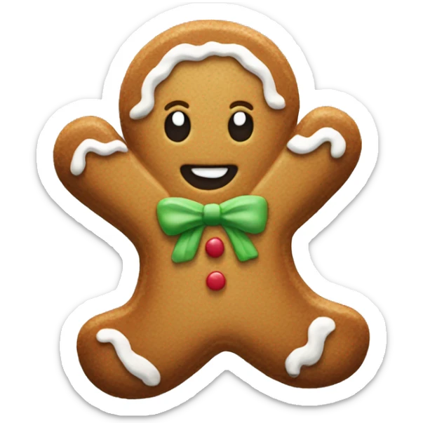 Gingerbread sticker