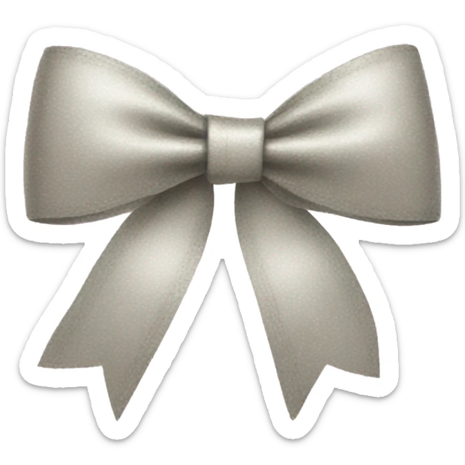 Coquette bow sticker