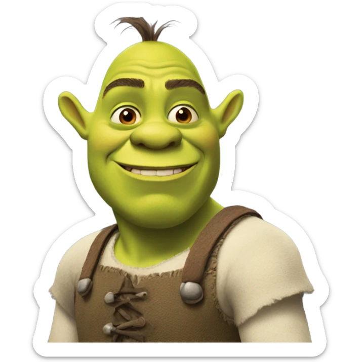 Shrek sticker