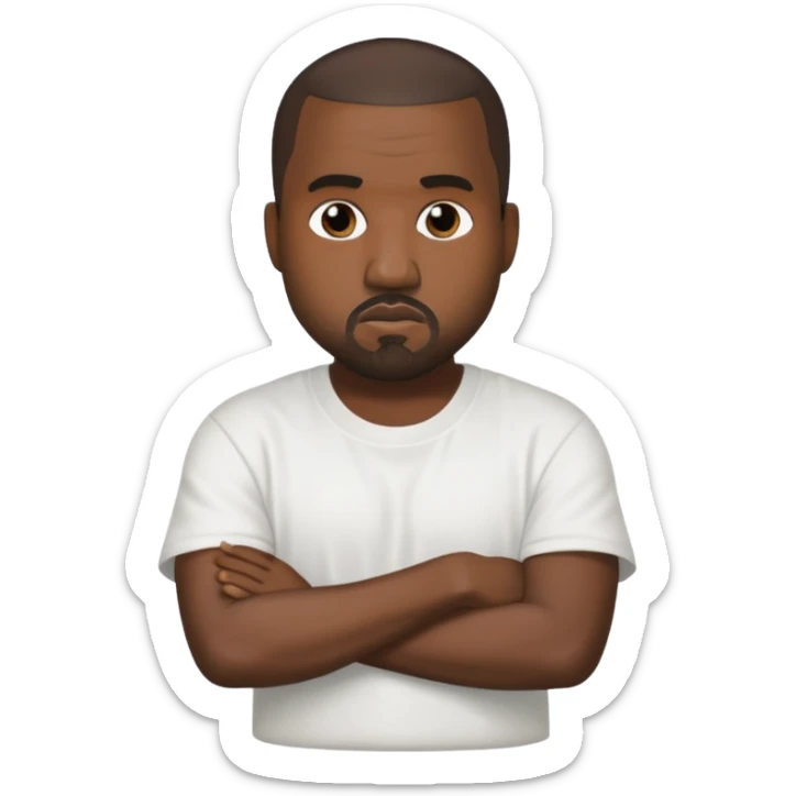 Kanye west sticker