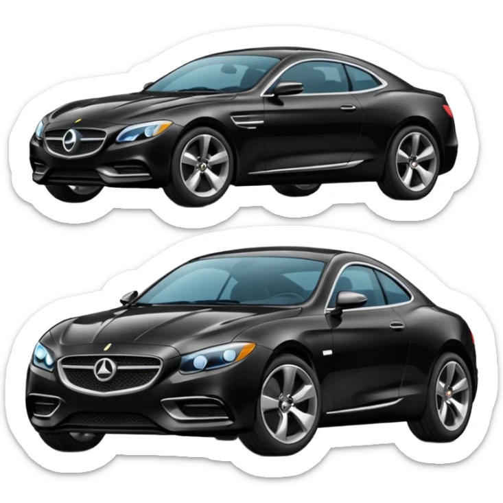 luxury car sticker