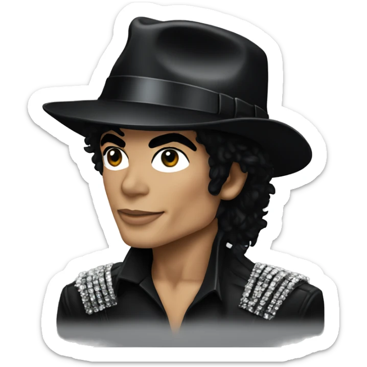 michael jackson sticker