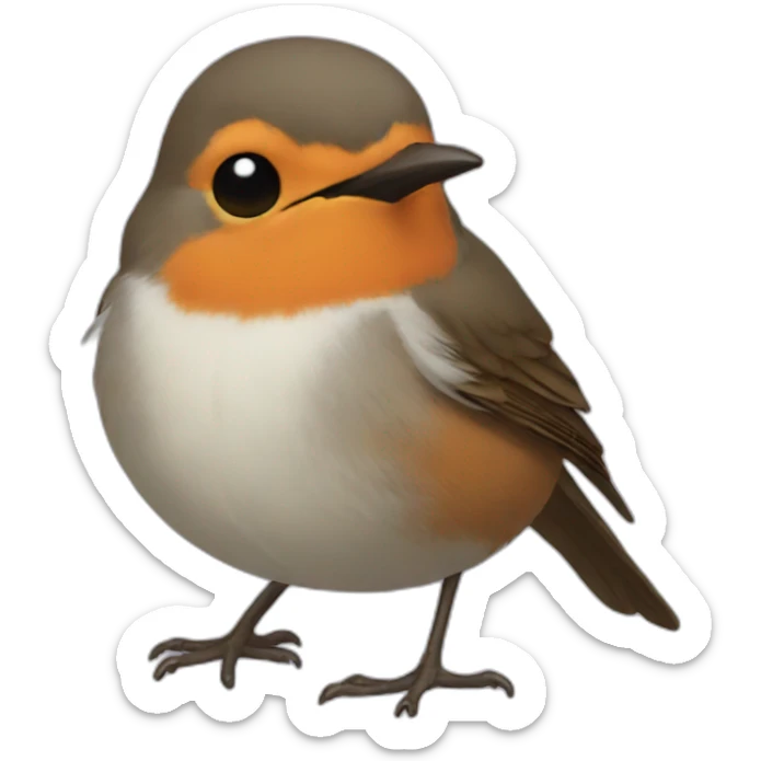 Robin sticker