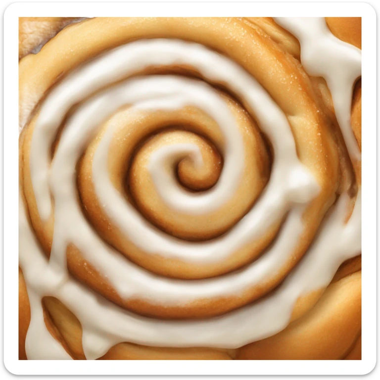 cinnamon roll sticker