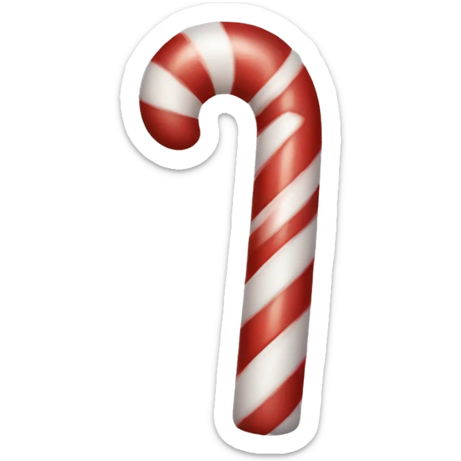 candy cane sticker