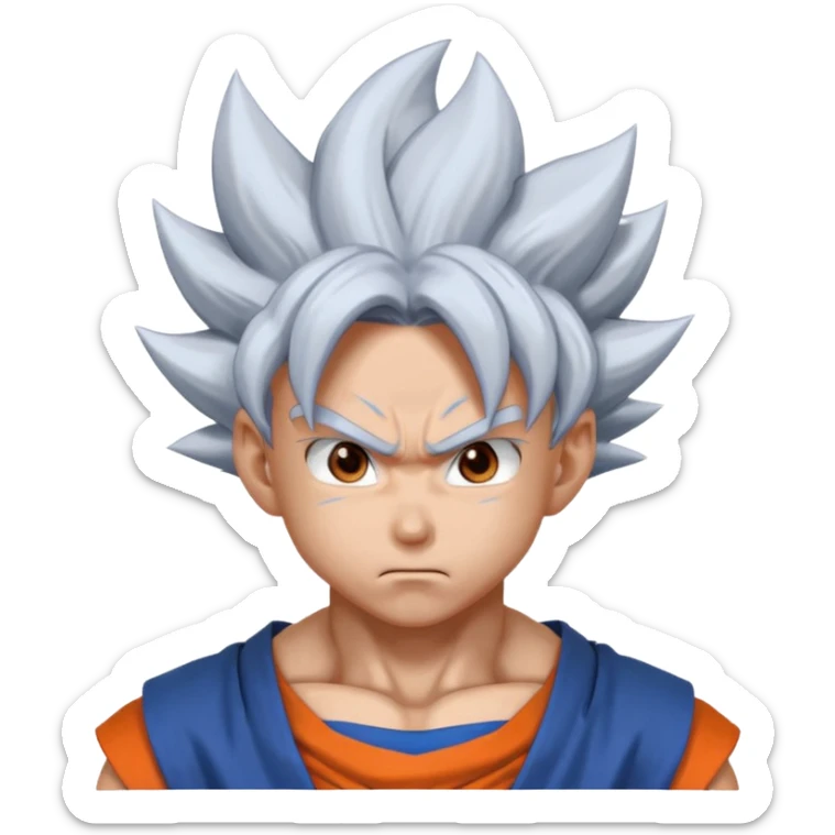 goku ultra instinct 
 sticker