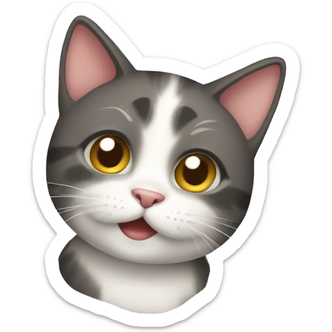 cute cat sticker