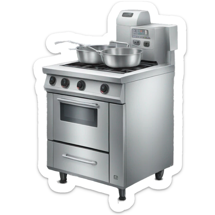 cook machine sticker