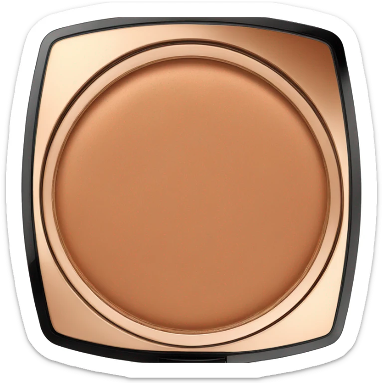 a Chanel cream bronzer sticker