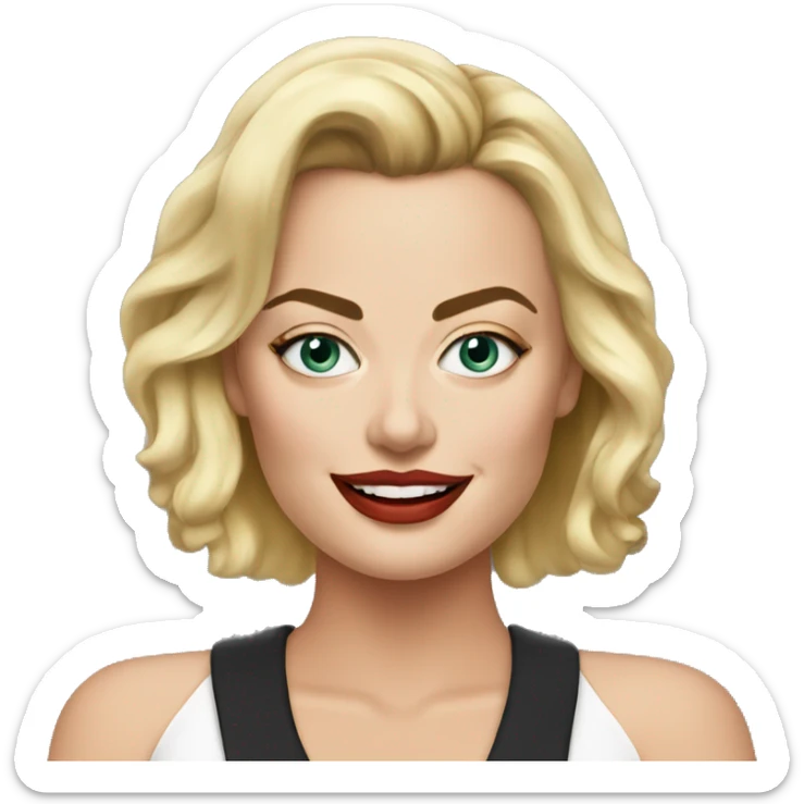 Margot Robbie sticker