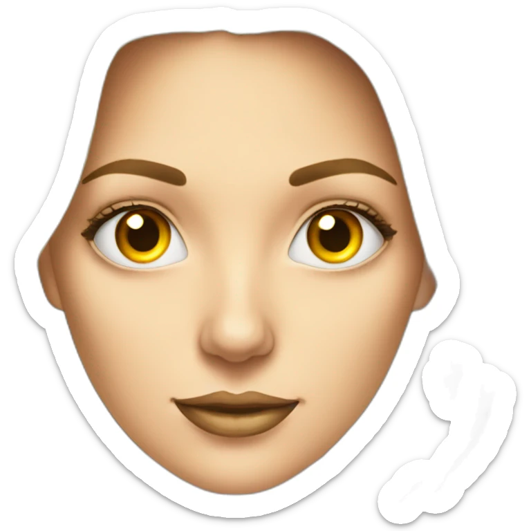 bitcoin in the eyes of a beautiful blonde woman  sticker