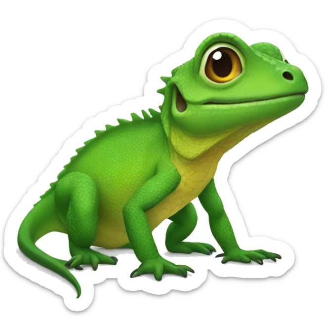 lizard sticker