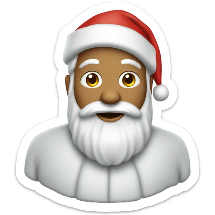 santa claus sticker