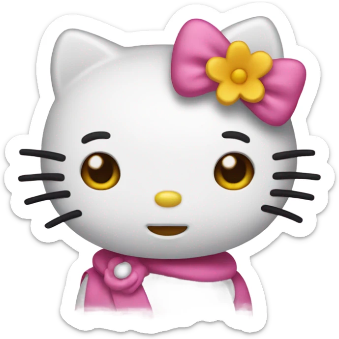 hello kitty  sticker