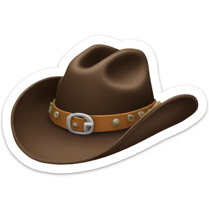 Cowboy hat  sticker