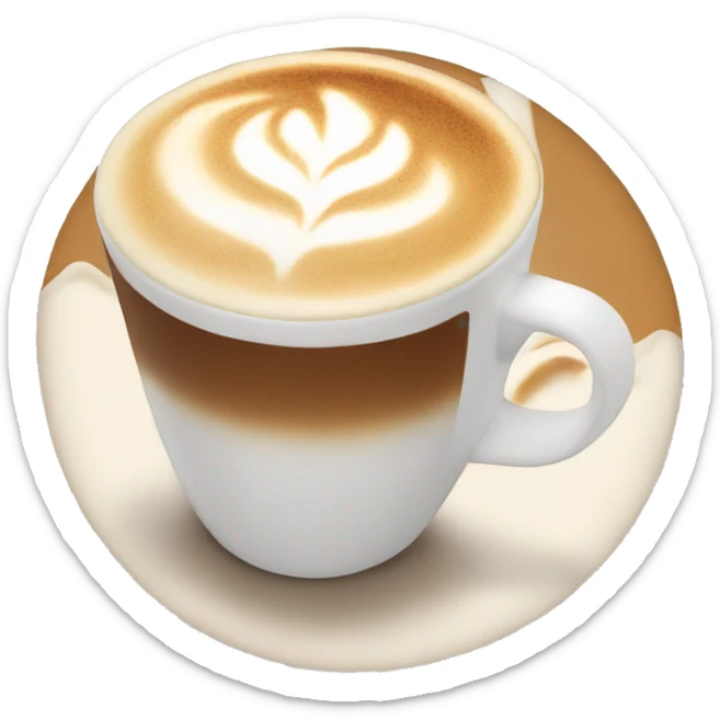 Latte  sticker