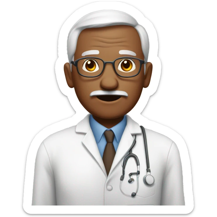 grandpa becomes a person in need of acute round the clock care in front of everybody  sticker