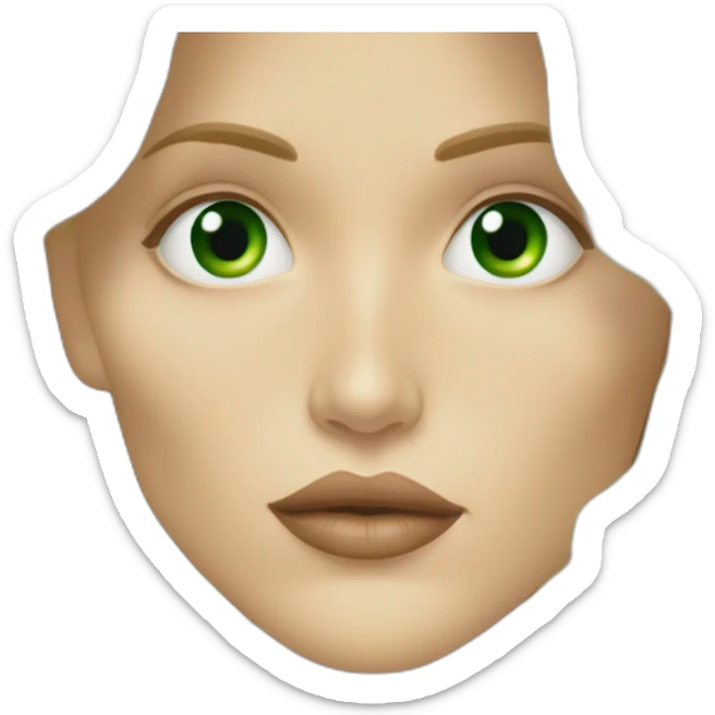 Johnny Depp kissing blond woman with green eyes amd very very very long hair sticker