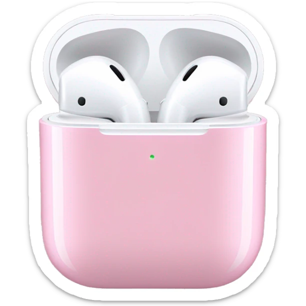 Pink AirPods  sticker