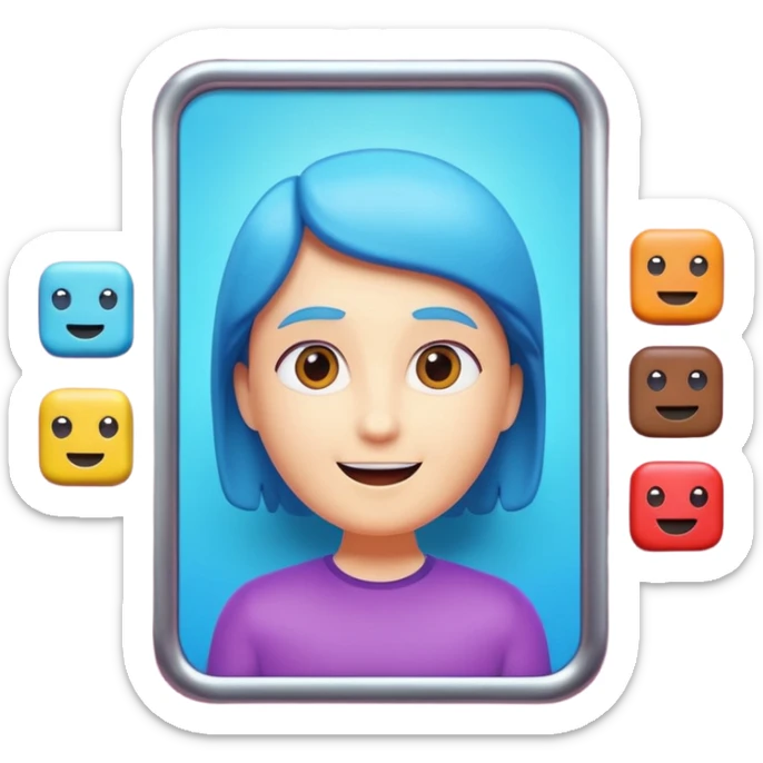 A 3D cartoon movie advertisement poster hanging on a wall, colorful cinematic design, visible border, flat lighting, Memoji-style. sticker