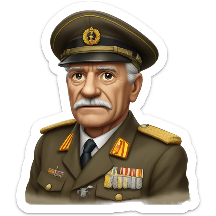 Leo von Caprivi  Former Chancellor of the German Reich sticker