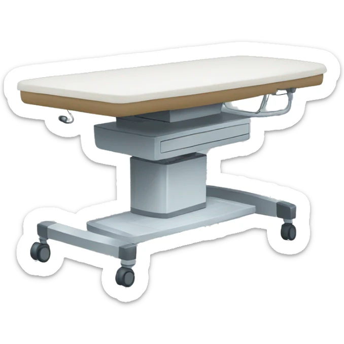 medical table sticker