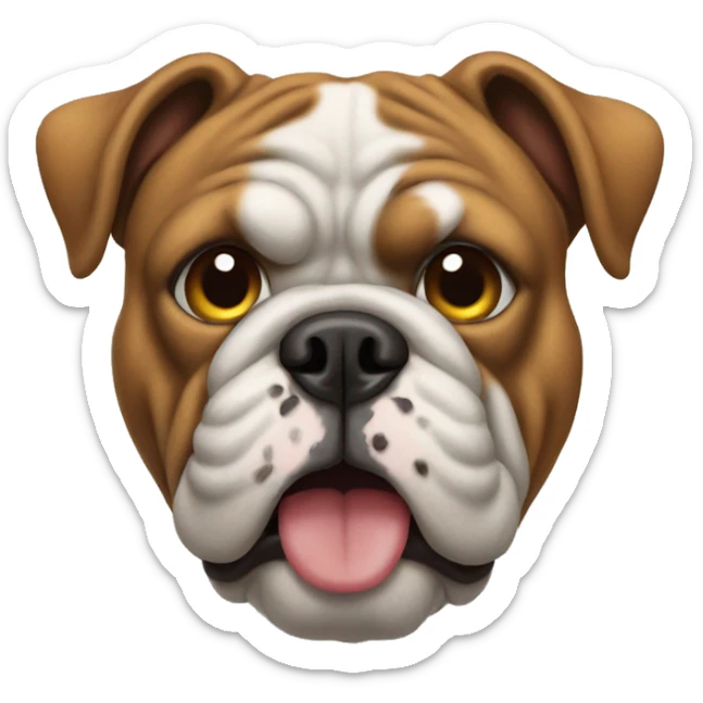 bulldog  sticker
