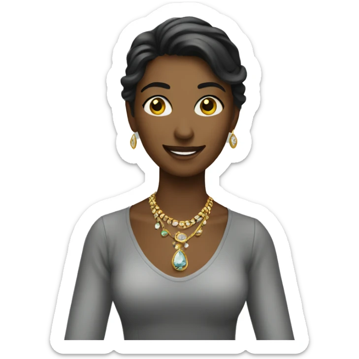 Jewelry business sticker