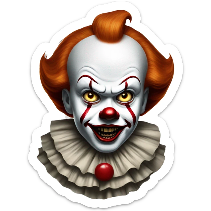 pennywise sticker