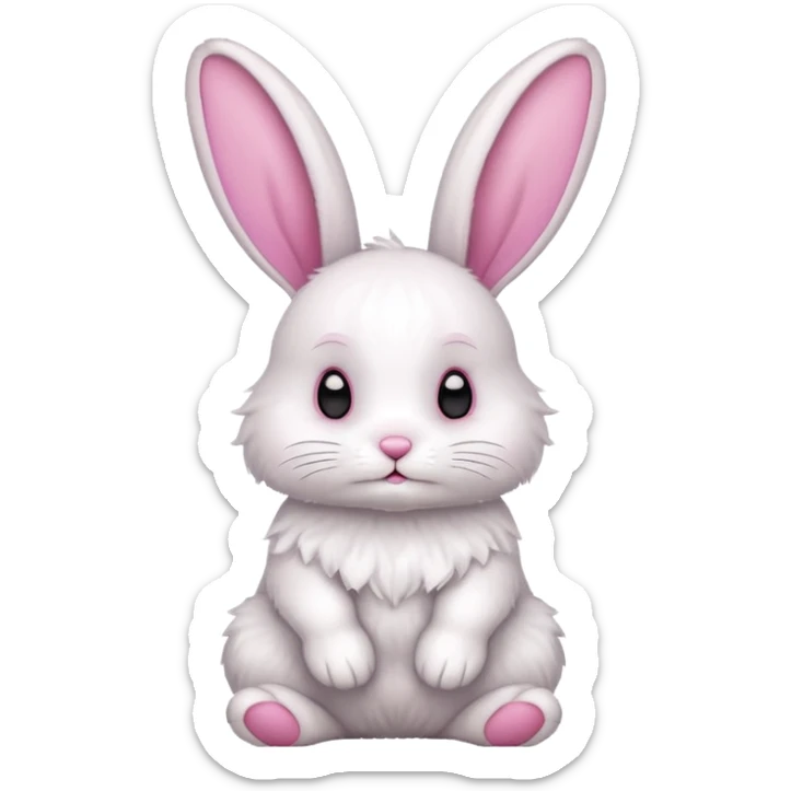 Bunny sticker