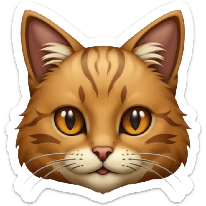 Alacran con cabeza de gatiño sticker