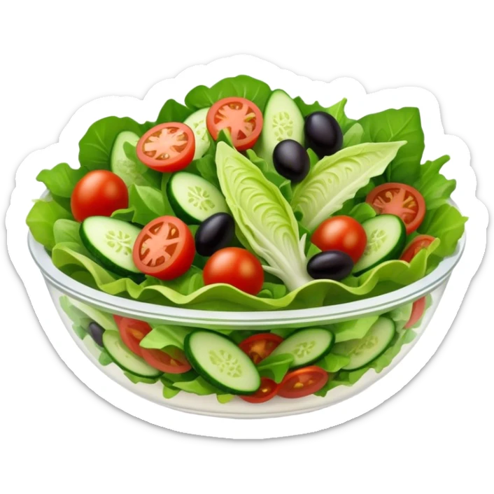 mixed salad sticker