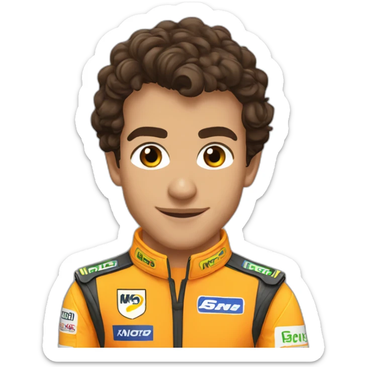 Lando Norris sticker