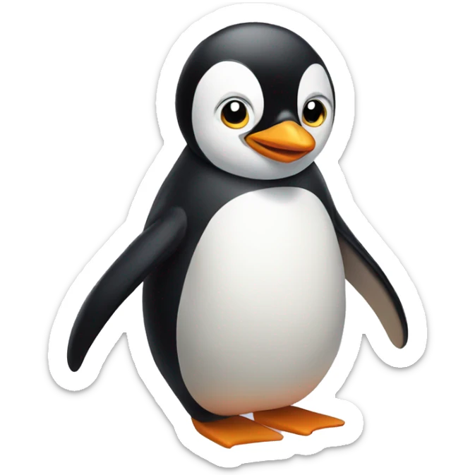 penguin sticker