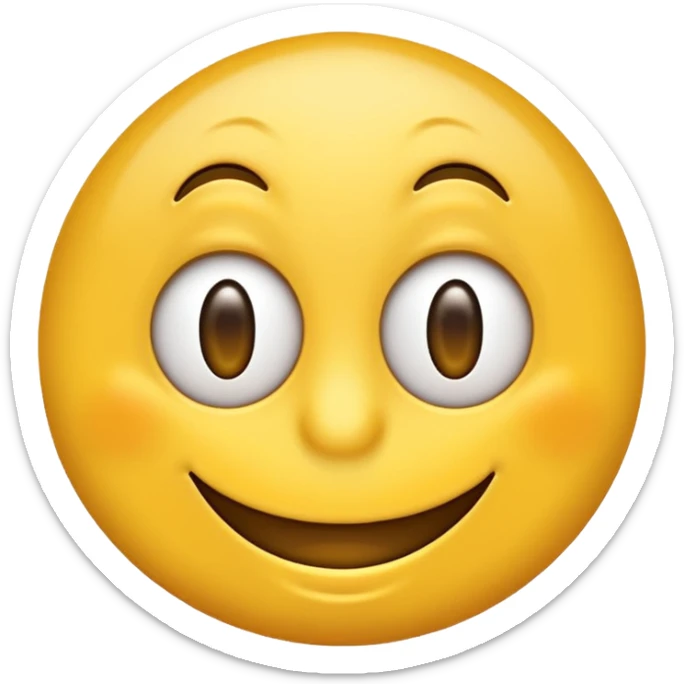 A goofy yellow emoji with dumb eyes and a silly smile. Add text: “CERTIFIED TIME-WASTER.”
 sticker