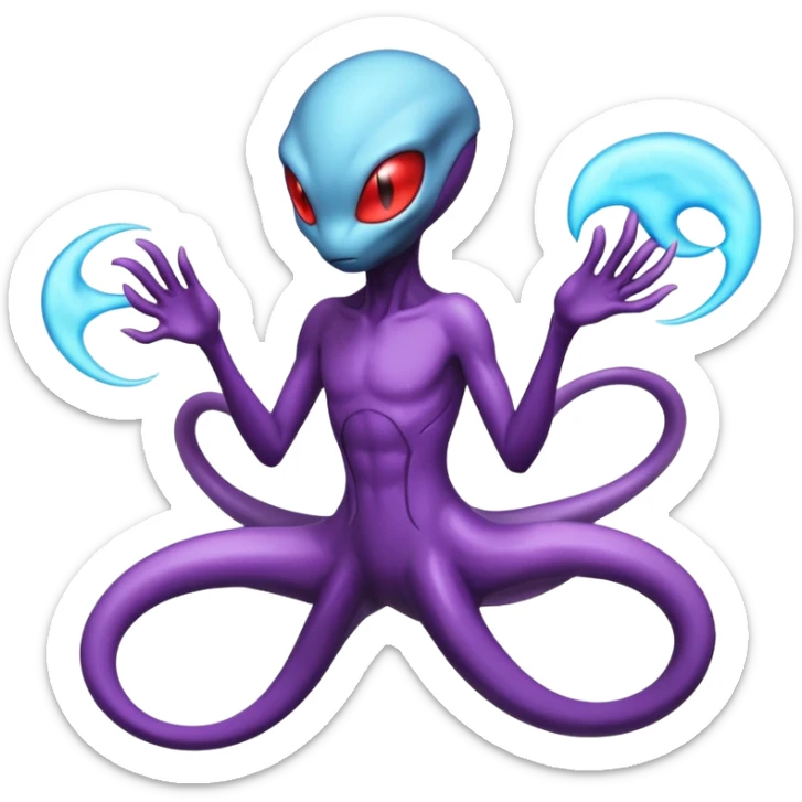 Ghastly-Haunter-Darkrai-Deoxys-Mewtwo-alien-hybrid-species sticker