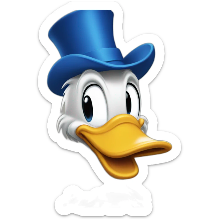 donald duck sticker
