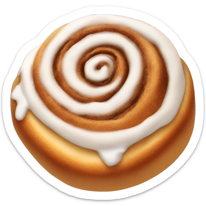 Cinnamon roll sticker