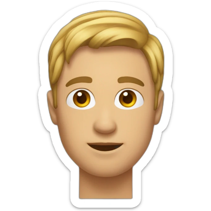 Un homme de 19ans dans un corps d’un homme de 58ans  sticker