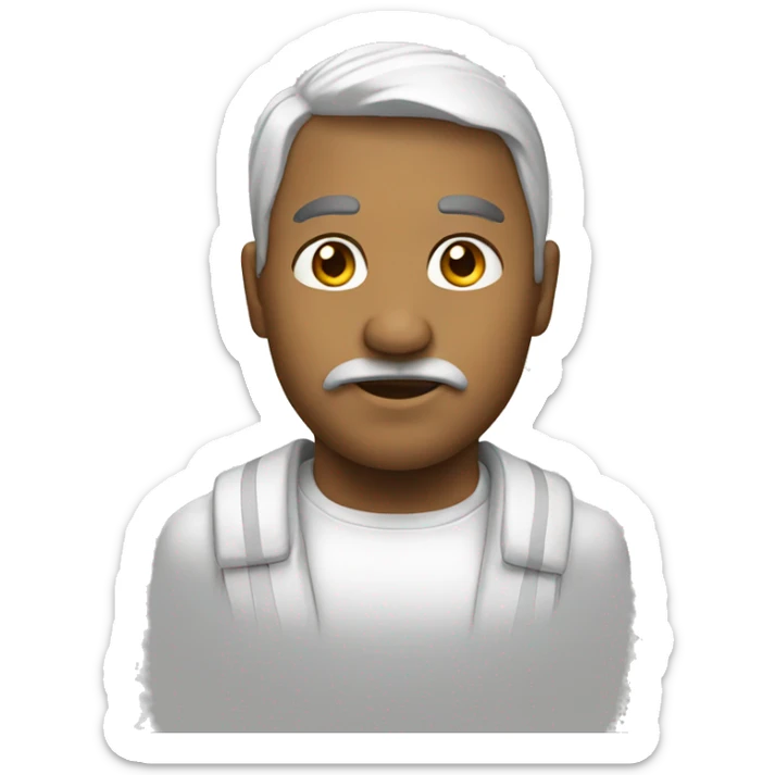 lazo blanco  sticker