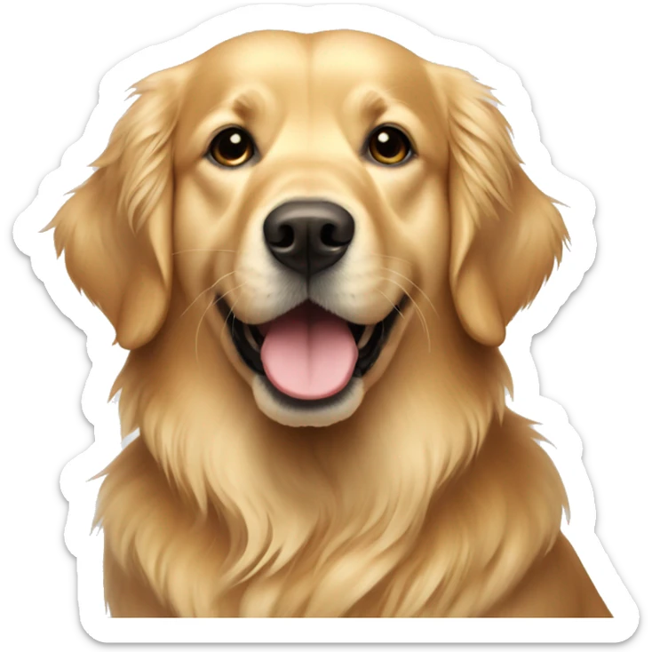 Golden retriever  sticker