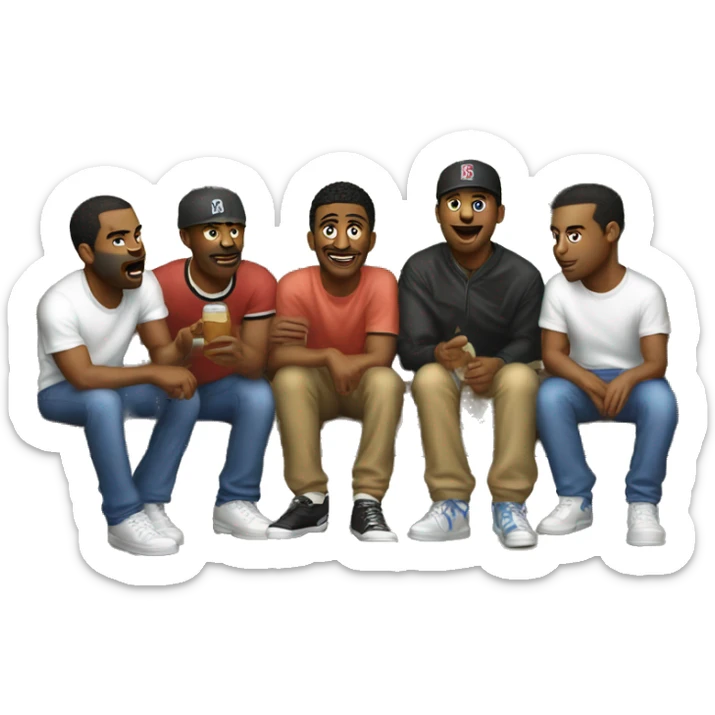 Ballin with my homies, it ended good, it was 92’, dad was drinking beer, television and NES sticker