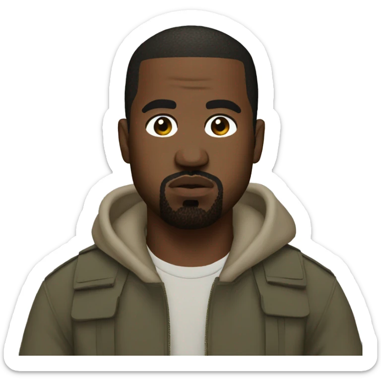 kanye west sticker