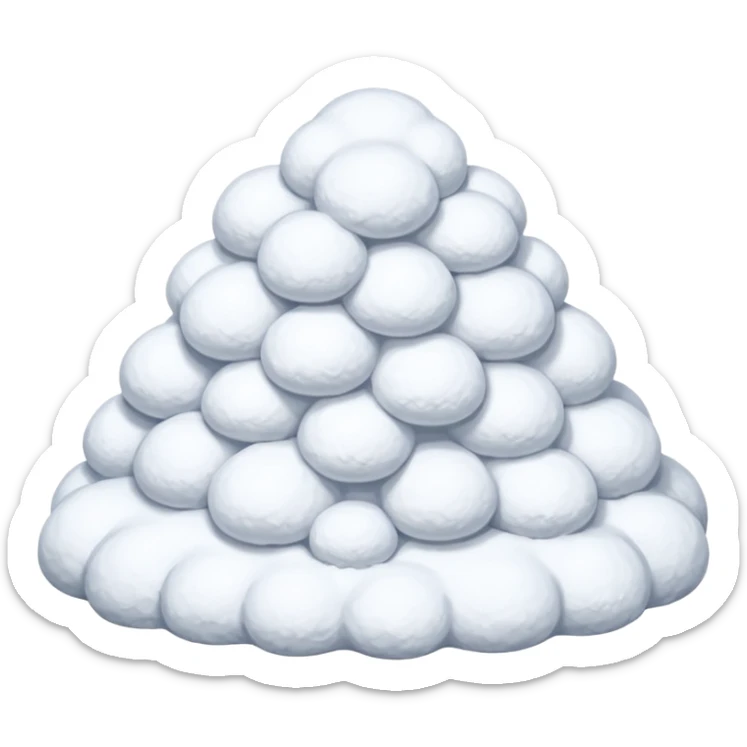  snow that accumulates on the roof of the house without the house sticker