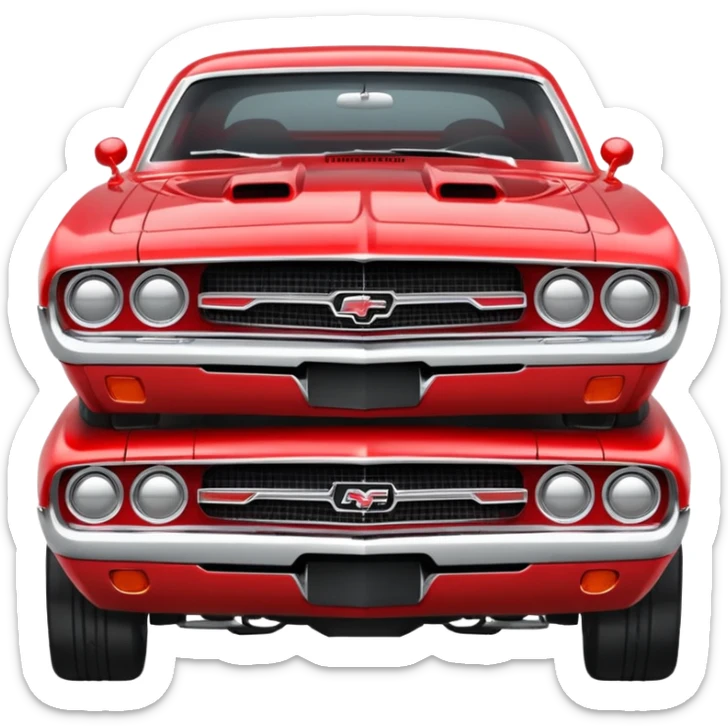 Muscle Car sticker